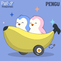 Traveling I Love You GIF by Pudgy Penguins