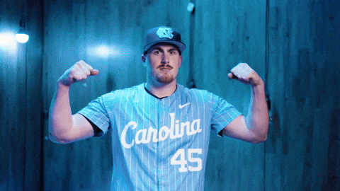 University Of North Carolina Baseball GIF by UNC Tar Heels