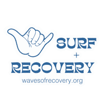wavesofrecovery sports wave health ocean Sticker