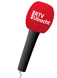 rtvutrecht interview mic microfoon rtv Sticker