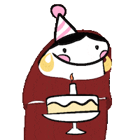 Birthday Cake Sticker