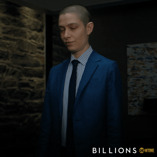 this is exciting asia kate dillon GIF by Billions
