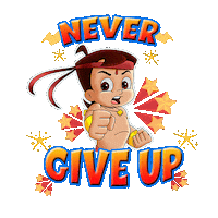 Keeppushing Sportsfever Sticker by Chhota Bheem