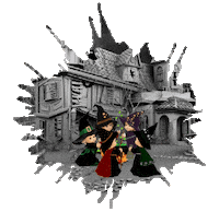 Halloween Fire Sticker