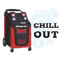snow chilling Sticker by Snap-on Tools