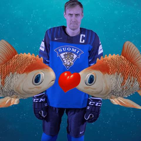 IIHFHockey giphyupload love heart kiss GIF