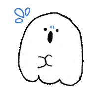 Ghost Scare Sticker