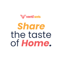 ventiieats love home delivery sushi Sticker