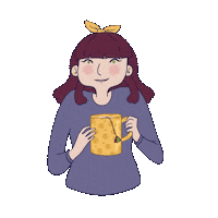 Happy Food Sticker