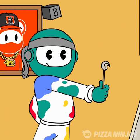 Loop Satisfying GIF by Pizza Ninjas