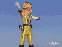 power rangers explosion GIF by Clasharama
