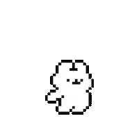 Happy Pixel Sticker by ThrobKki