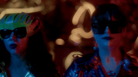 laluzband giphyupload music video space alien GIF