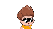 Sunglasses Sticker by Chiquinho Sorvetes