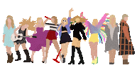 Taylor Swift Singer Sticker