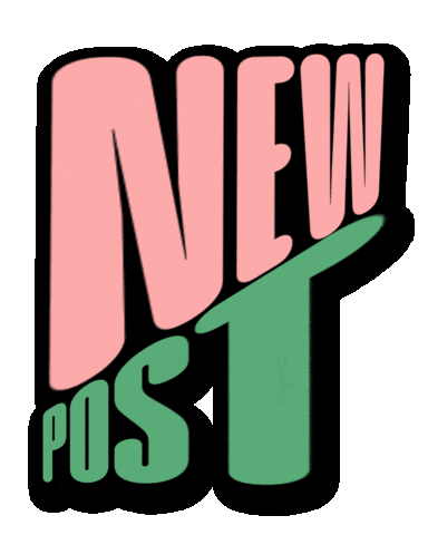 New Post Sticker