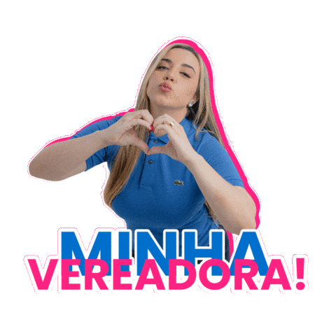 Vereadora Sticker by Me Ajuda Higo