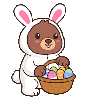 Easter Bunny Sticker by BEARISH