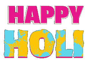 Holi Festival India Sticker by Sonamm