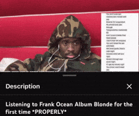 Frank Ocean Pollen GIF by Respective