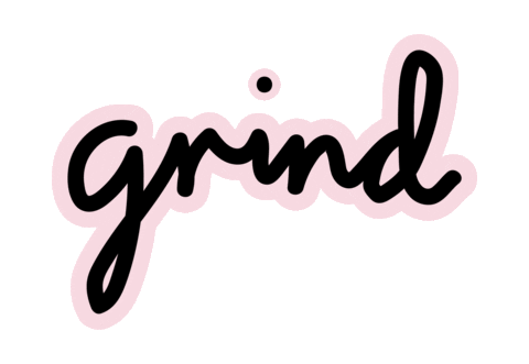 Pink Coffee Sticker by grindandco