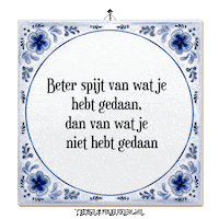 Nl Spreuk Sticker by Tegelspreuken.nl