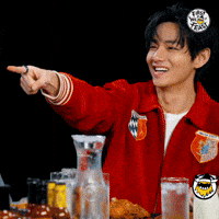Pointing At You K Pop GIF by First We Feast