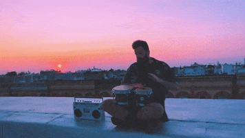 Sunset Jamming GIF by CLAVVS