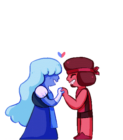 ruby love Sticker