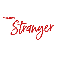 Stranger Sticker by merci Deutschland