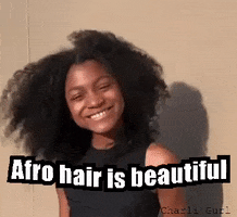charligurl natural hair charli gurl afro coilsandcurls bighairdontcare okay sass beauty afro hair is beautiful GIF