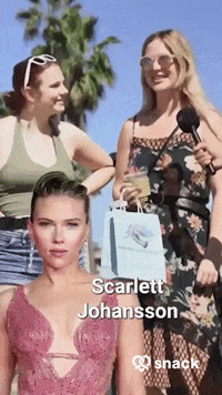 Scarlett Johansson Avengers GIF by Snack