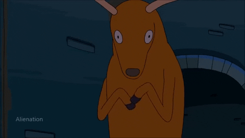 partybus giphyupload hands adventure time freak deer GIF