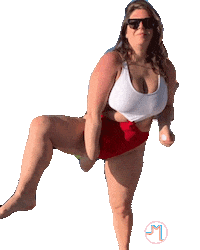 Katie Thigh Sticker by Megababe