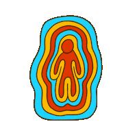 Lost Paradise Man Sticker by Finely Tuned