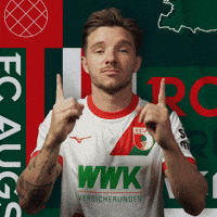 Bundesliga Finger GIF by FC Augsburg 1907