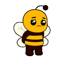 Sad Excuse Me Sticker by Plan Bee Studios