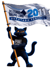 Deputado Causa Animal Sticker by Delegado Bruno Lima