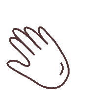 Hand Sticker by blish ag
