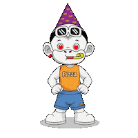Pizza Time Sticker by Zhot