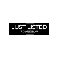 Listing Real Estate Sticker by The Masters Division at Nest Seekers International