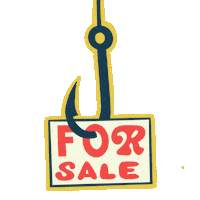 For Sale Fishing Sticker by recast market