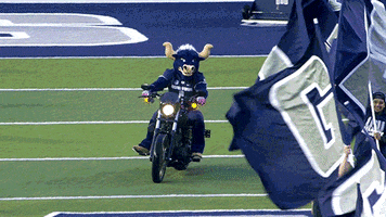 College Football Motorcycle GIF by USUAthletics