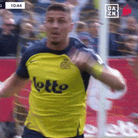Football Celebration GIF by DAZN Belgium