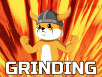 Work Hard Level Up GIF by FLOKI
