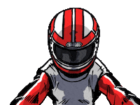 ducakousuke ducakousuke バリバリ伝説 baribaridennsetu Sticker