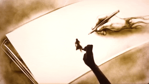 Chester Bennington Sand Art GIF by Grey Daze