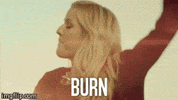 music video burn GIF