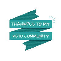 Food Thanks Sticker by Keto-Mojo