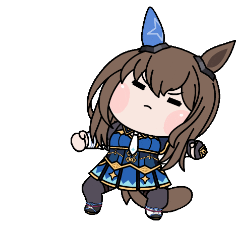 Horse Admire Sticker